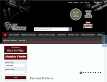 Tablet Screenshot of gunholstersunlimited.com